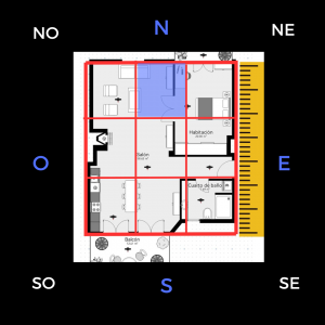 Elaborar mapa Bagua, ubicar el área norte