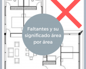 Faltantes y su significado área por área